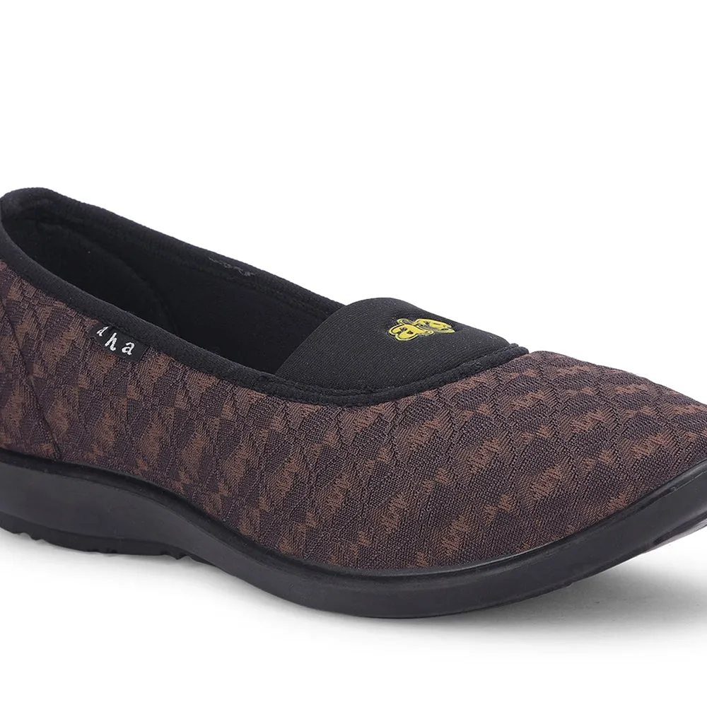 A-HA By Liberty ELENA-214 Women Casual Brown Ballerina Shoes
