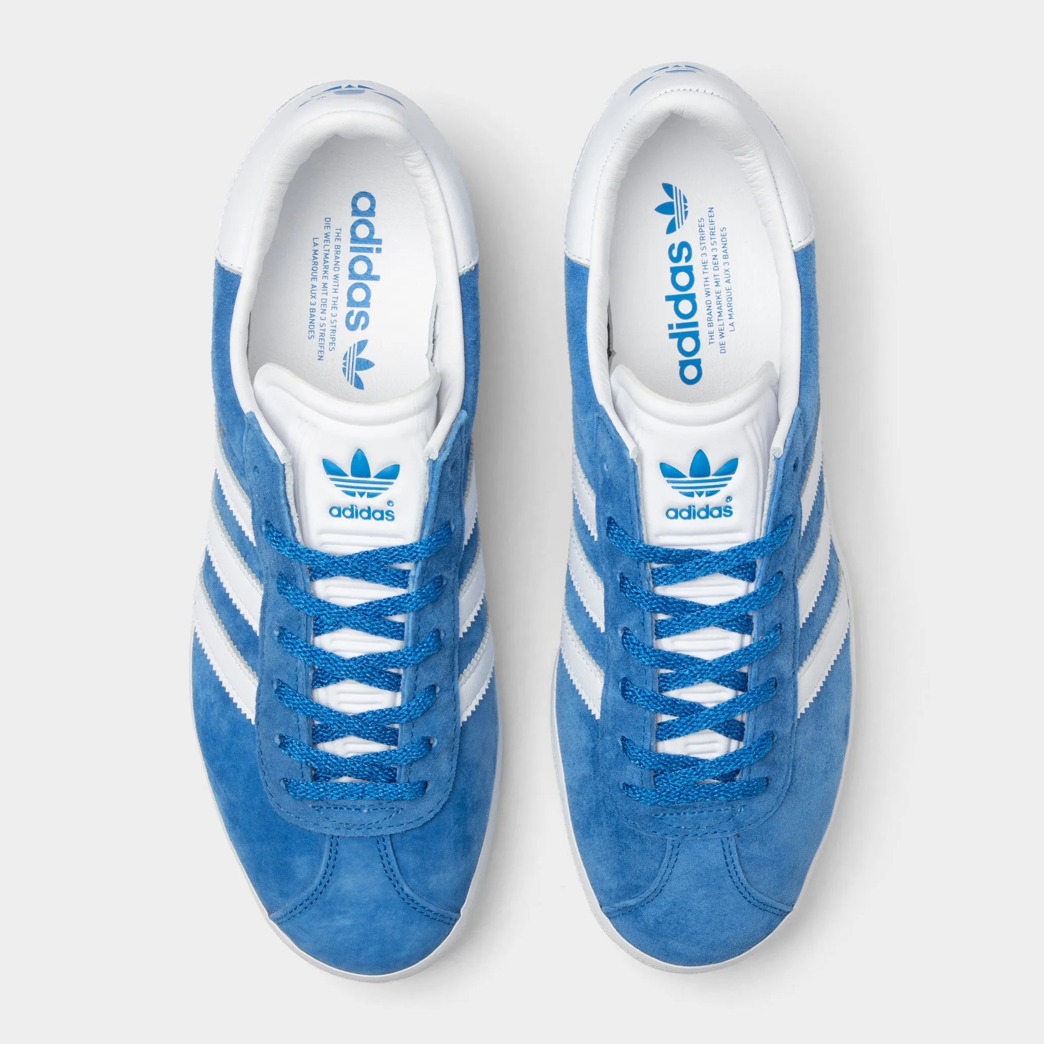 adidas Originals Gazelle 85 Blue Bird / Cloud White - Gold Metallic