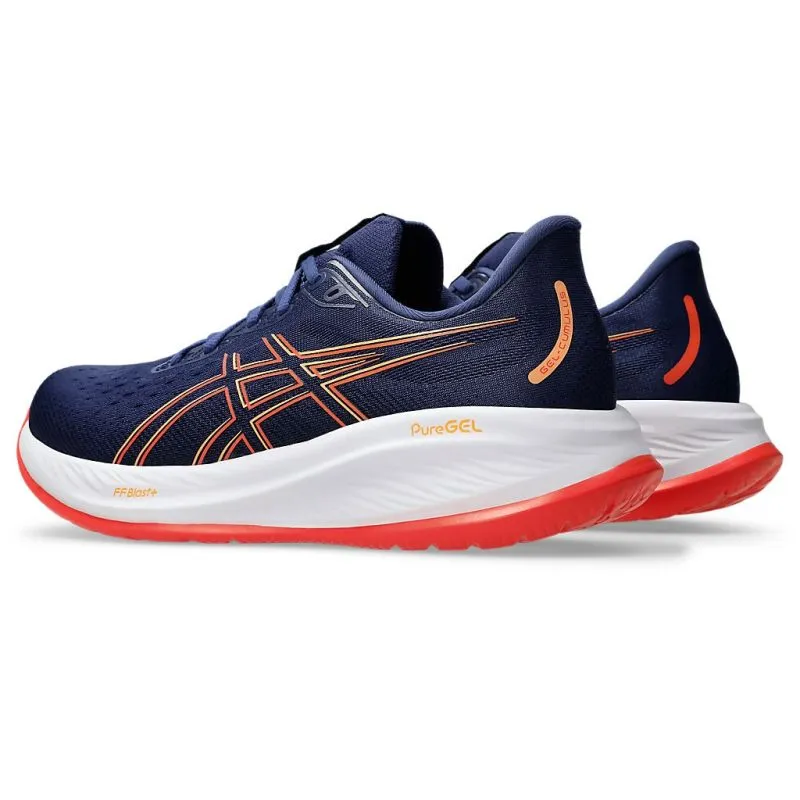 ASICS MEN'S GEL CUMULUS 26 INDIGO/REEF RUNNING SHOES