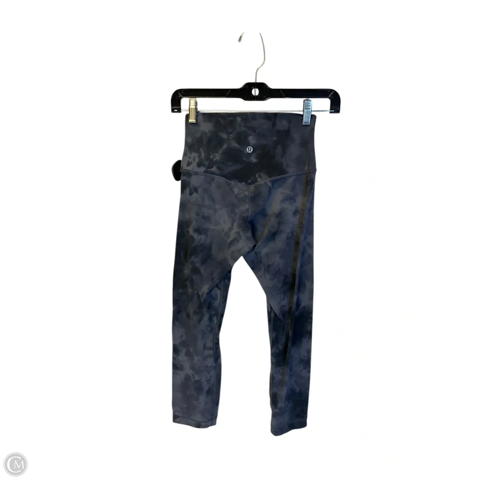 Athletic Leggings By Lululemon In Grey, Size: 4
