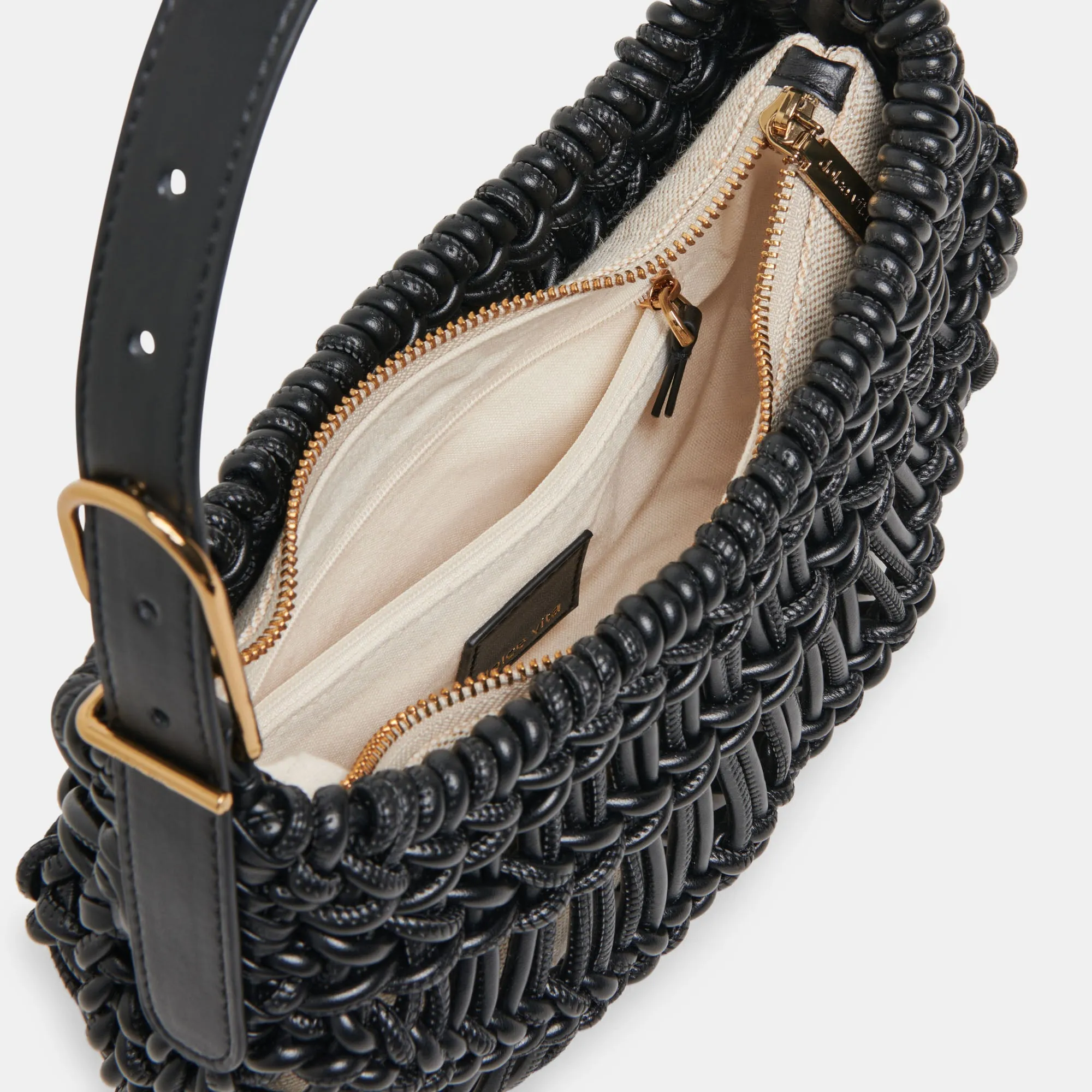 CANNES SHOULDER BAG BLACK STELLA