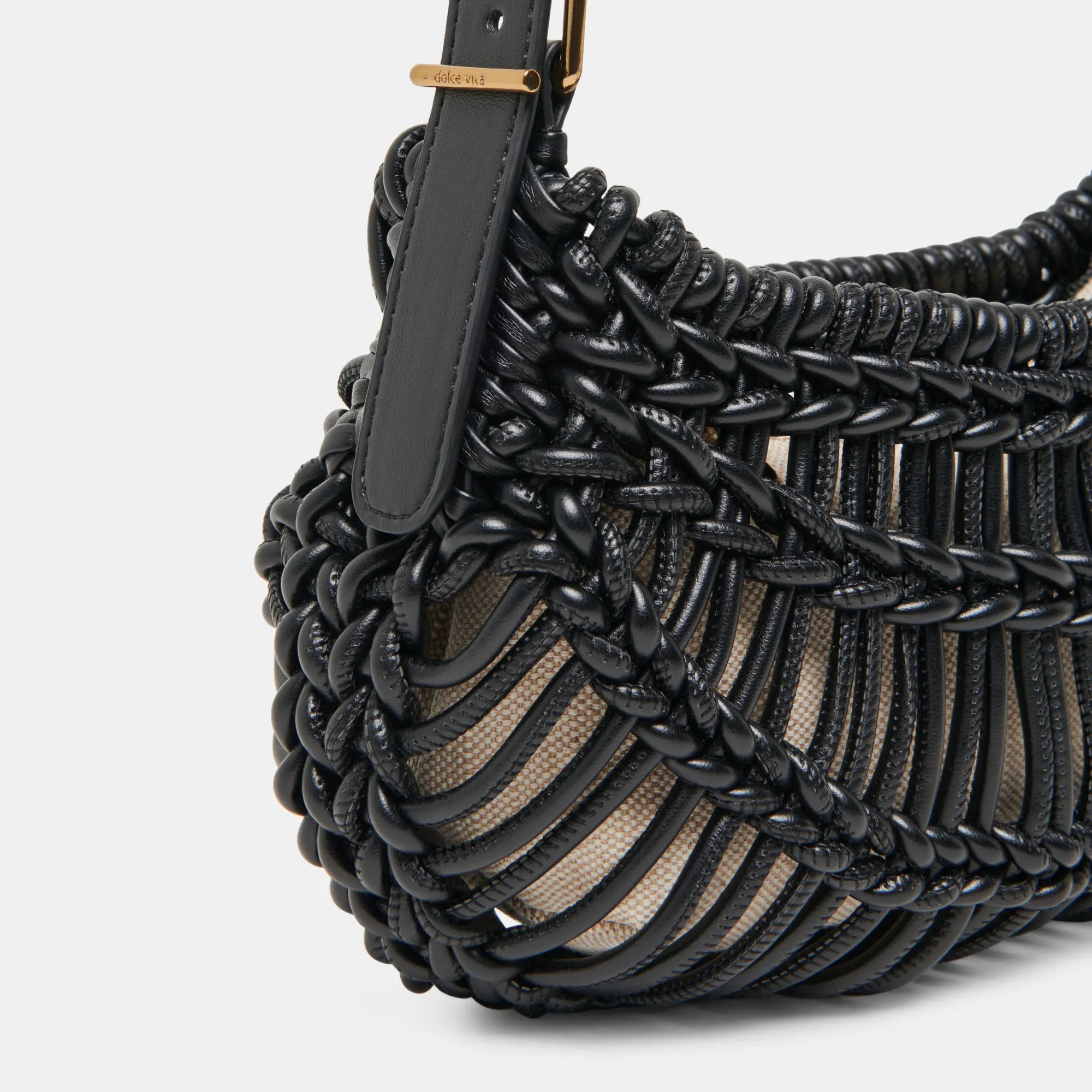 CANNES SHOULDER BAG BLACK STELLA
