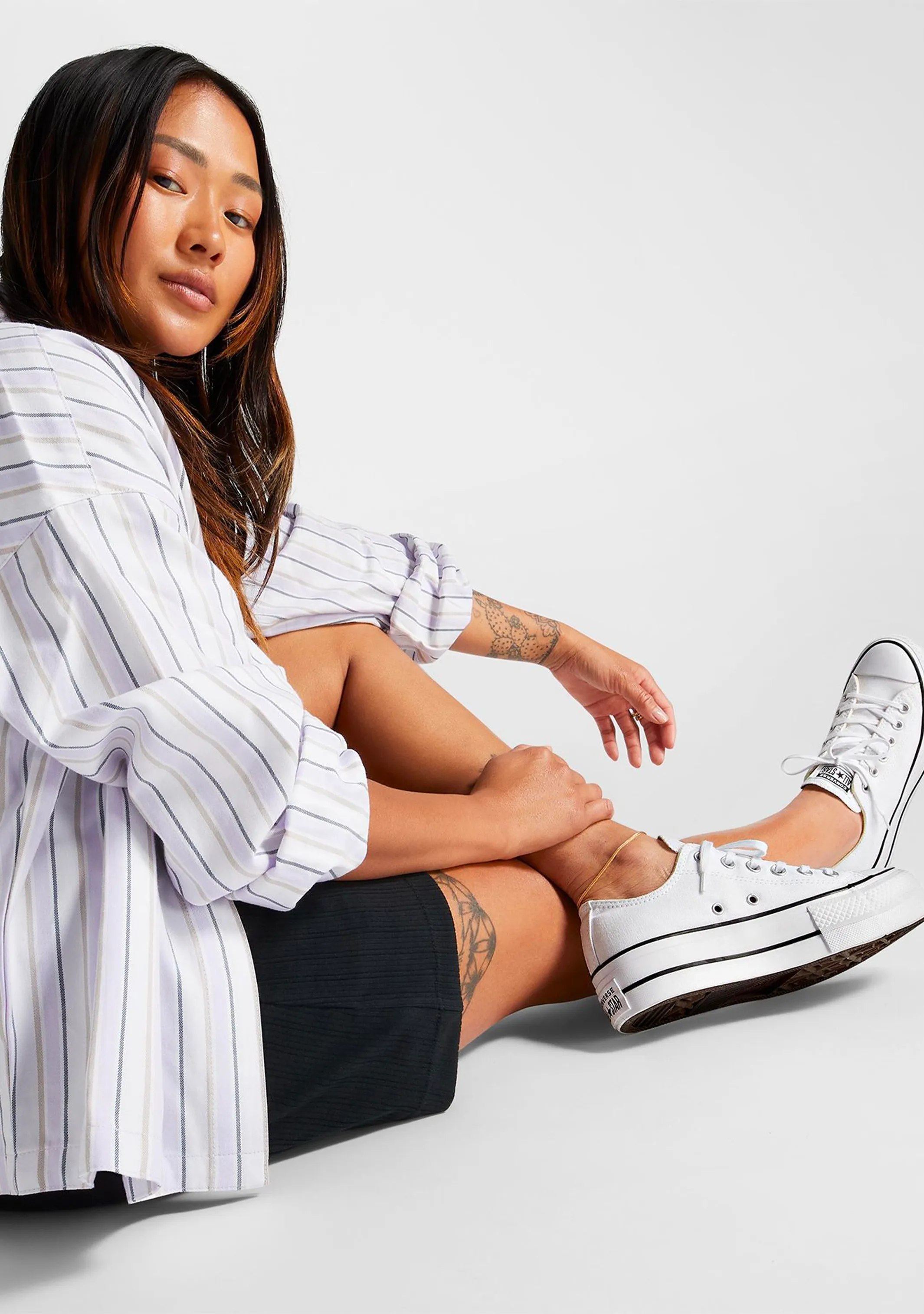 Converse Women’s CT Lift Canvas Low White