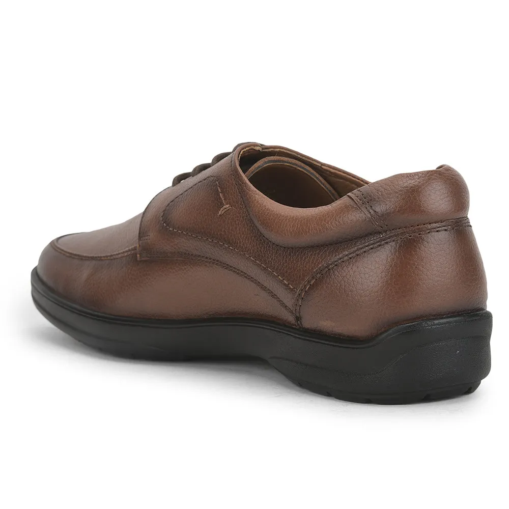 Fortune (Tan) Formal Lace Up Shoes For Men UVL-96 By Liberty
