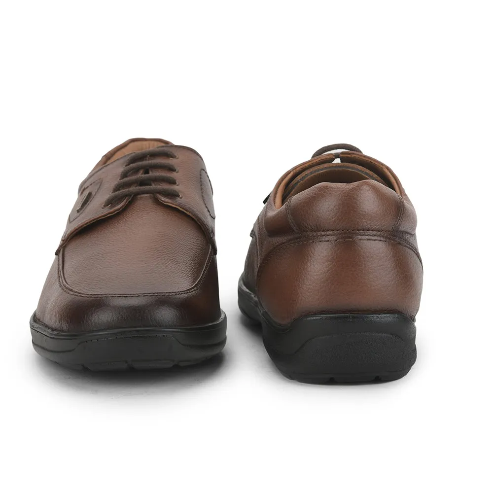 Fortune (Tan) Formal Lace Up Shoes For Men UVL-96 By Liberty