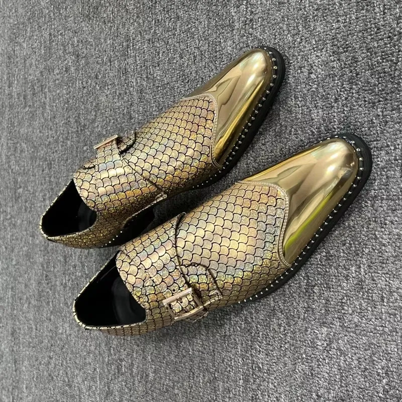 Golden Shoes For Men
