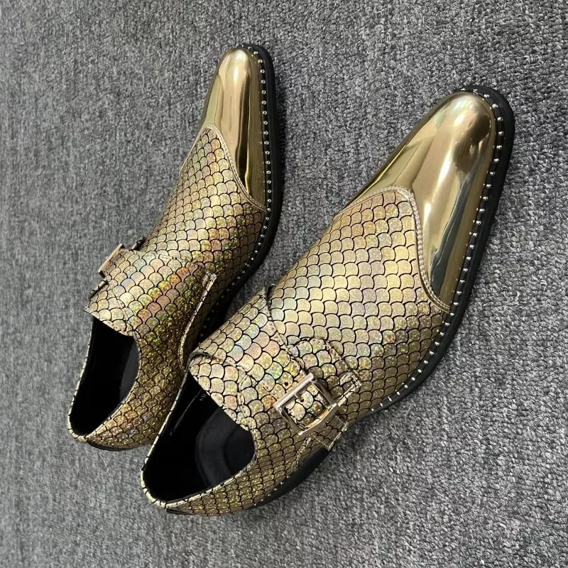 Golden Shoes For Men