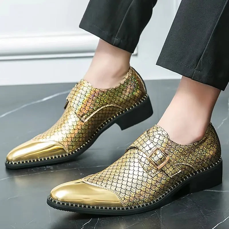 Golden Shoes For Men