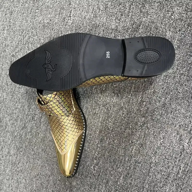 Golden Shoes For Men
