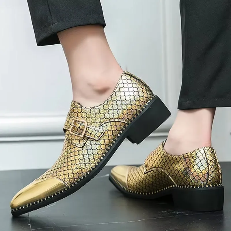 Golden Shoes For Men