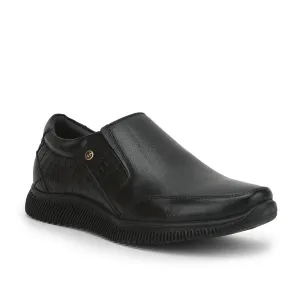 Healers Casual (Black) Non lacing Shoes For Men UVL-102 By Liberty