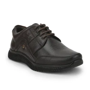 Healers Casual (Brown) Lacing Shoes For Men UVL-101 By Liberty
