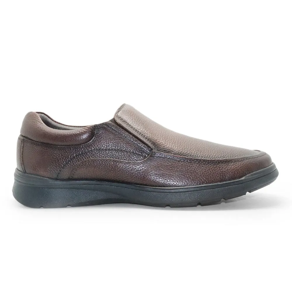 Healers Formal (Brown) Slip-On Shoes For Men AV-08 By Liberty