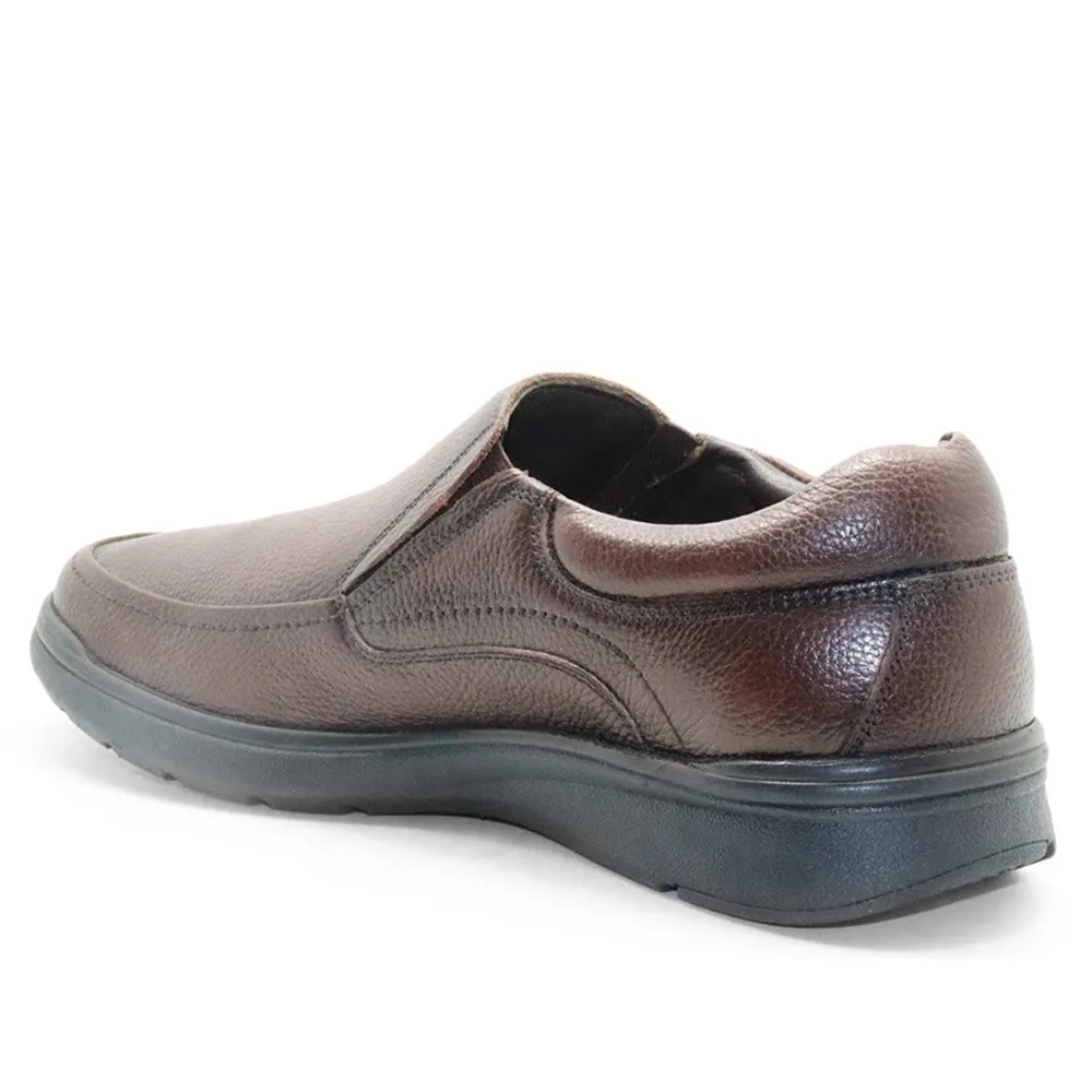 Healers Formal (Brown) Slip-On Shoes For Men AV-08 By Liberty