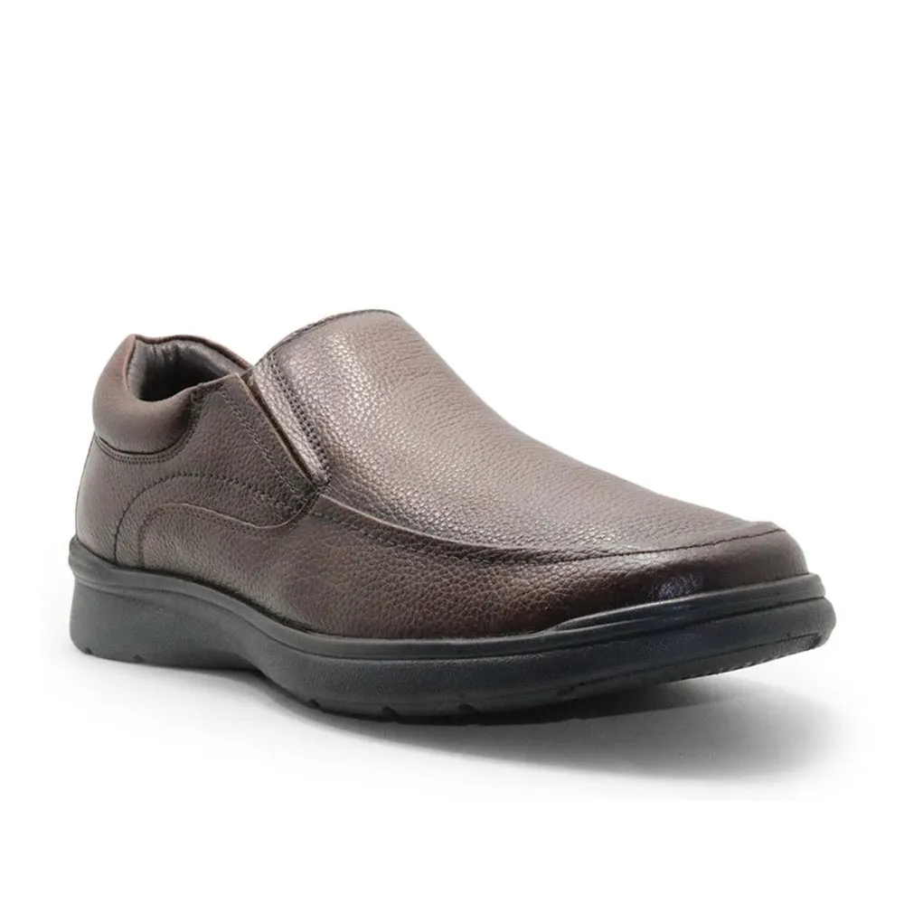 Healers Formal (Brown) Slip-On Shoes For Men AV-08 By Liberty