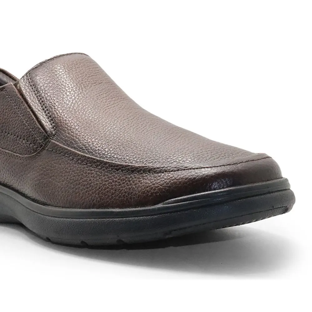Healers Formal (Brown) Slip-On Shoes For Men AV-08 By Liberty