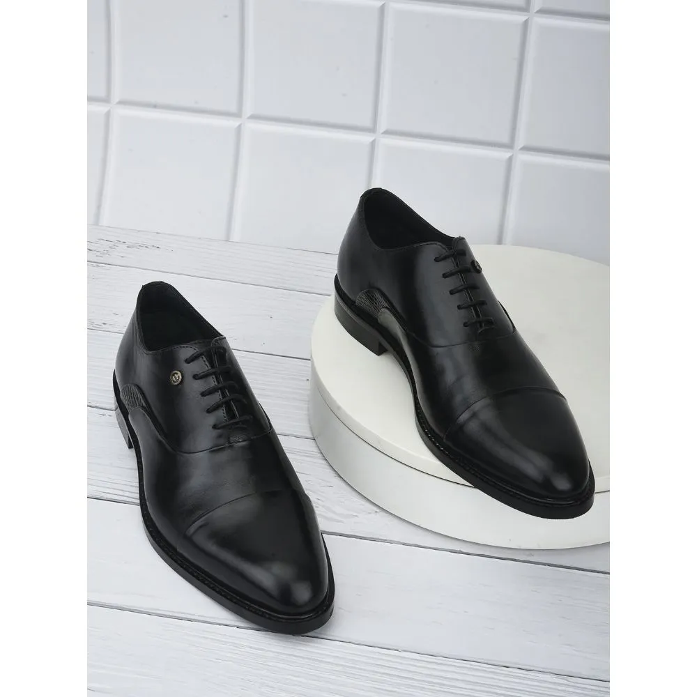 Healers Formal Lacing Classice Oxford Shoes For Men (Black) JOHN By Liberty