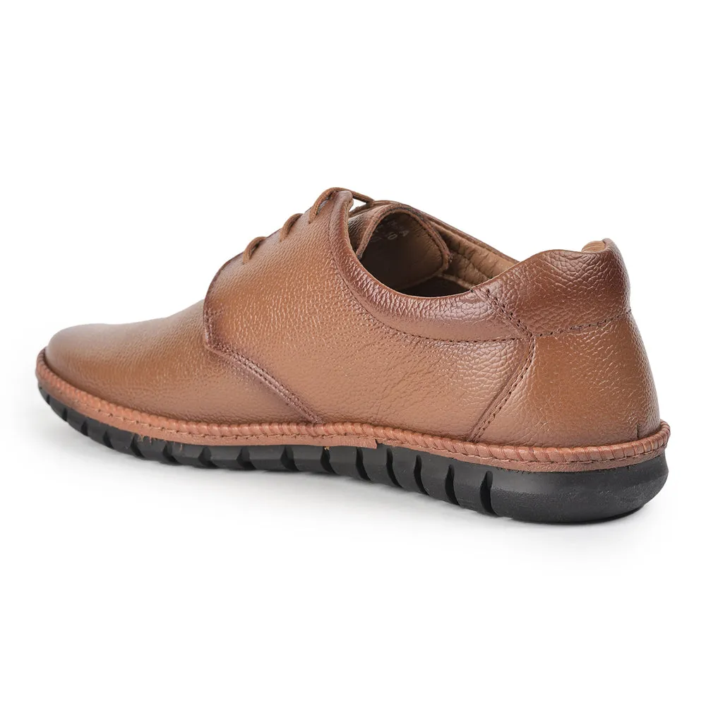 Healers Tan Formal Lace Up Shoes For Men BRL-10 By Liberty