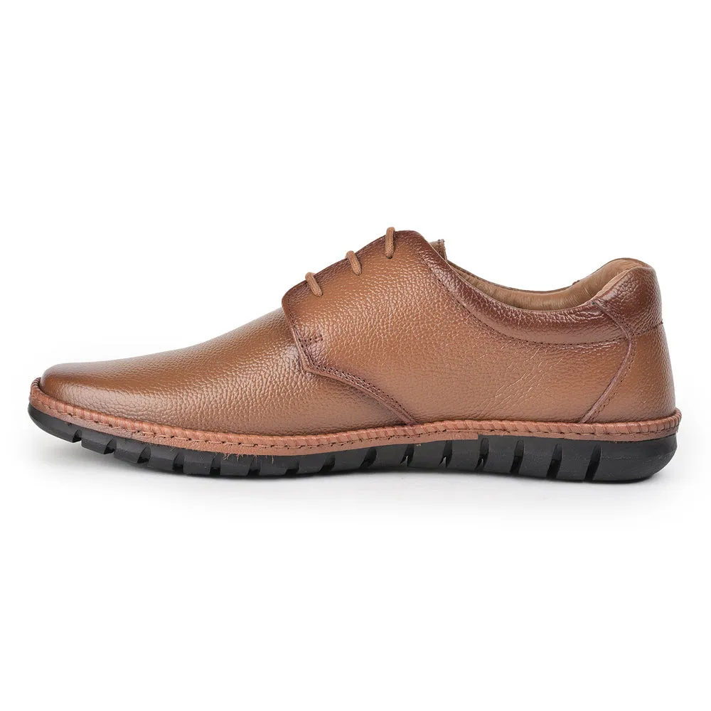 Healers Tan Formal Lace Up Shoes For Men BRL-10 By Liberty