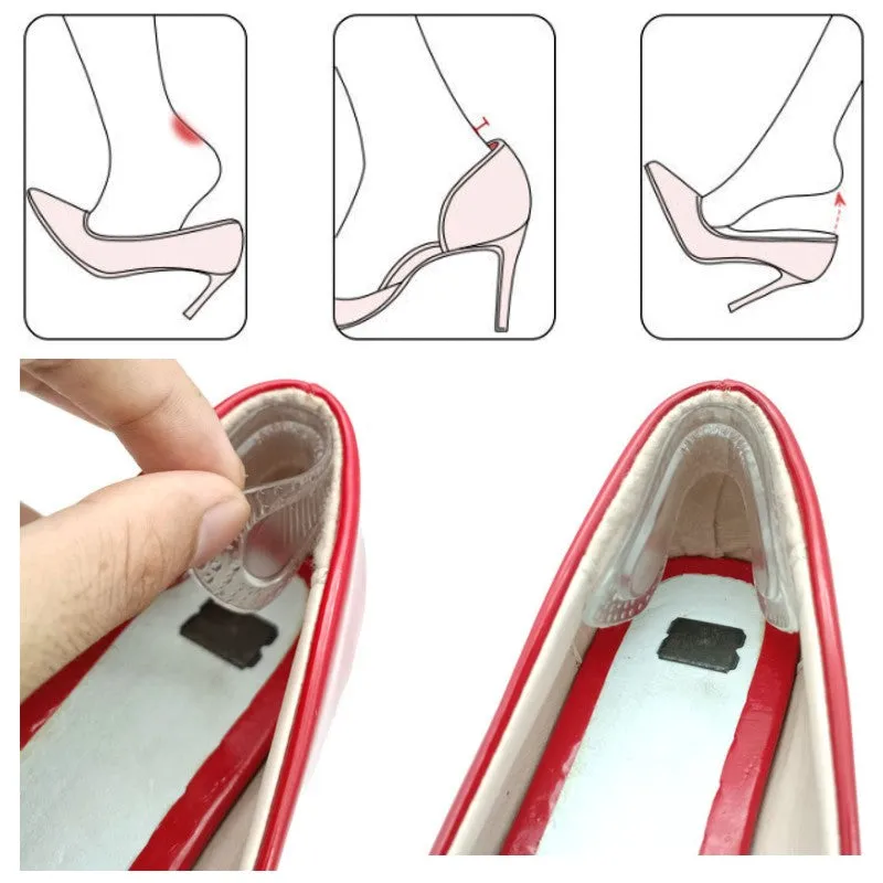 Heel Stickers Anti-wear Foot Stickers Artifact 4D Heel Stickers