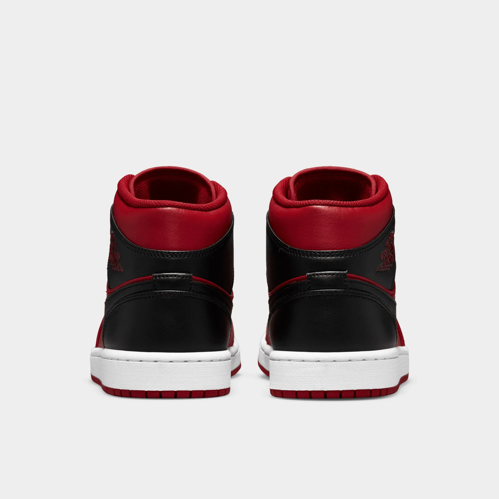Jordan 1 Mid Gym Red / Black - White