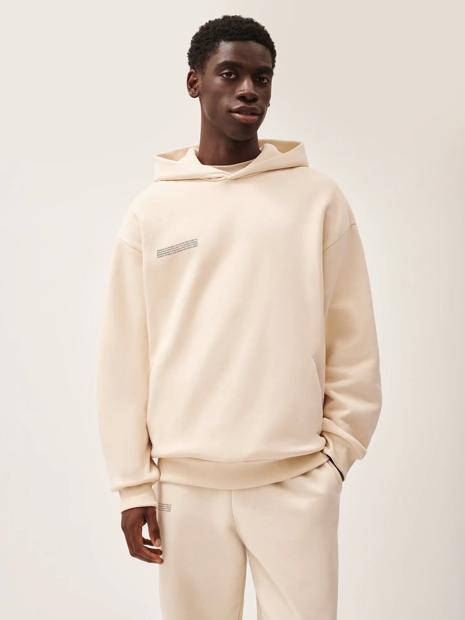 Mens 365 Heavyweight Hoodie—sand