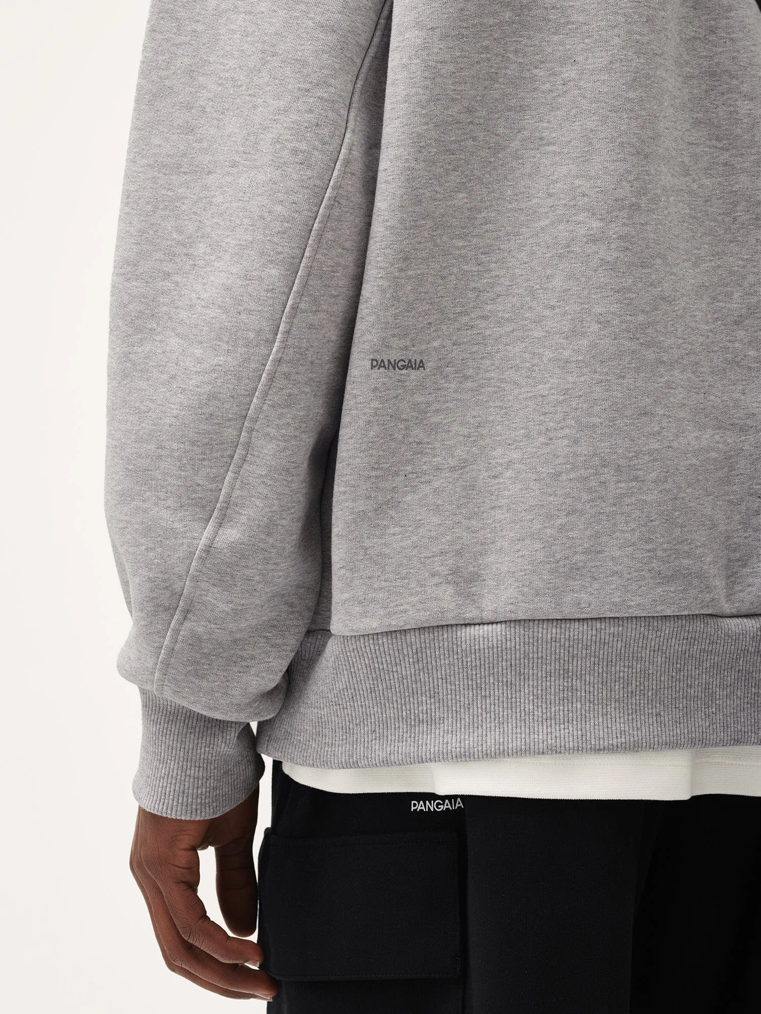 Mens DNA Hoodie—grey marl