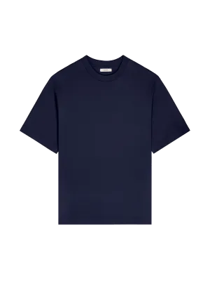 Mens DNA Oversized T-Shirt—navy