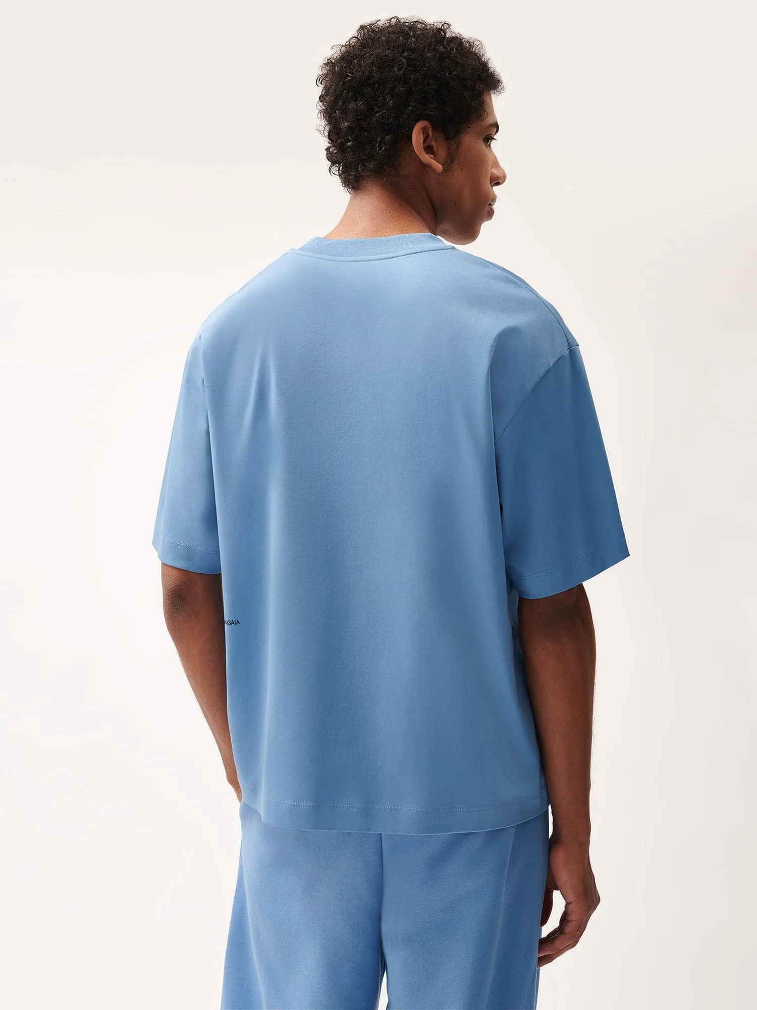 Mens DNA Oversized T-Shirt—summit blue
