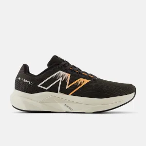 NEW BALANCE MEN'S FUELCELL PROPEL V5 BLACK/WHITE RUNNING SHOES
