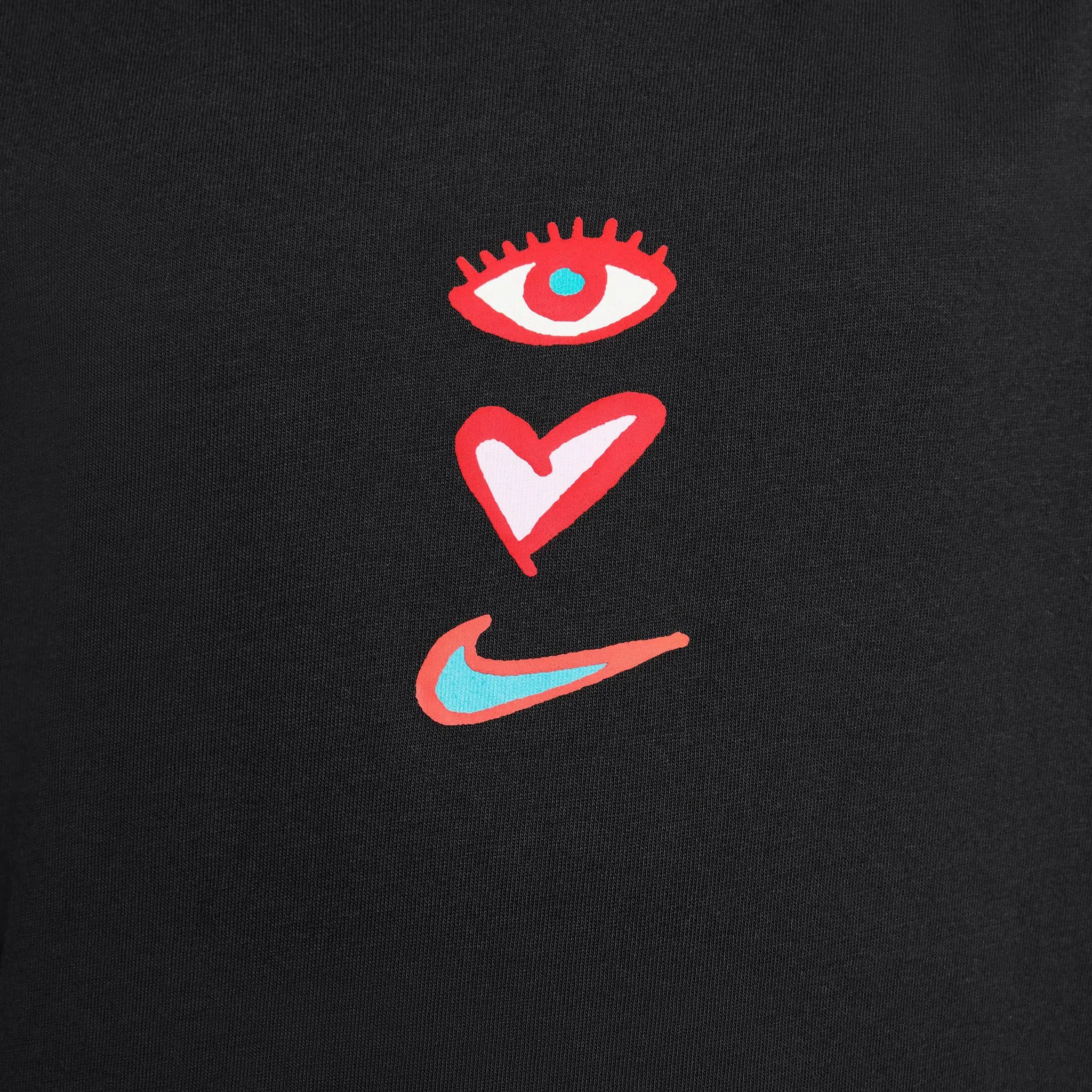 Nike Sportswear Juniors' Be Mine T-Shirt / Black
