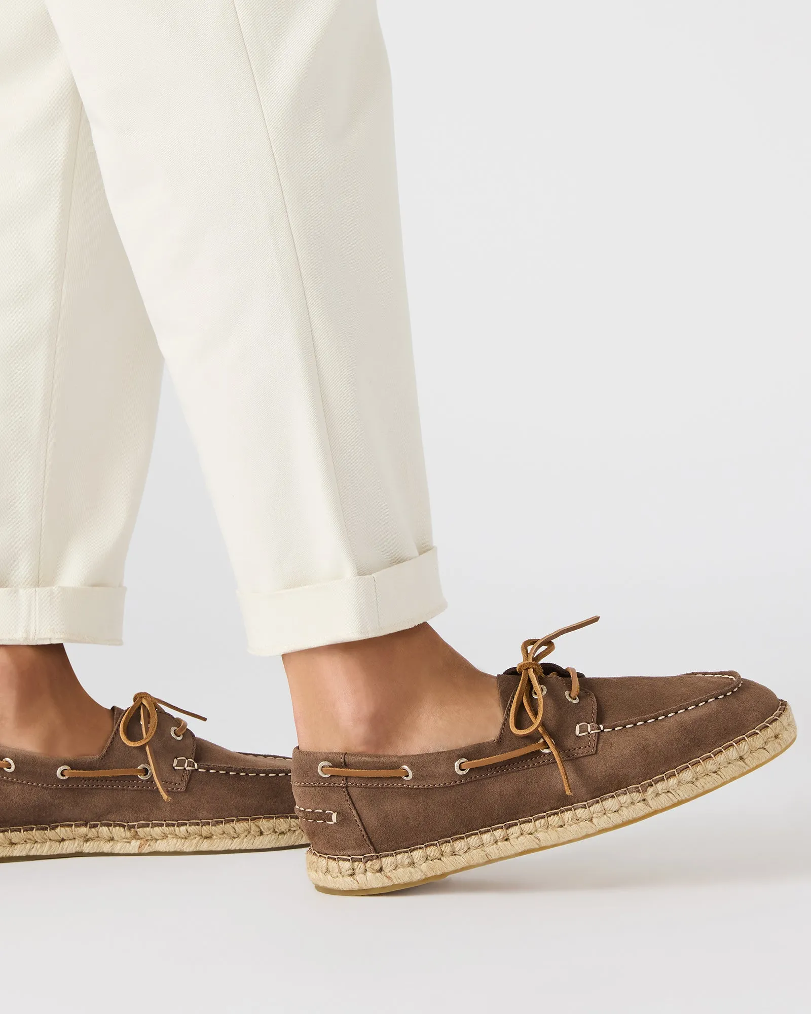 PANCHO OLIVE SUEDE