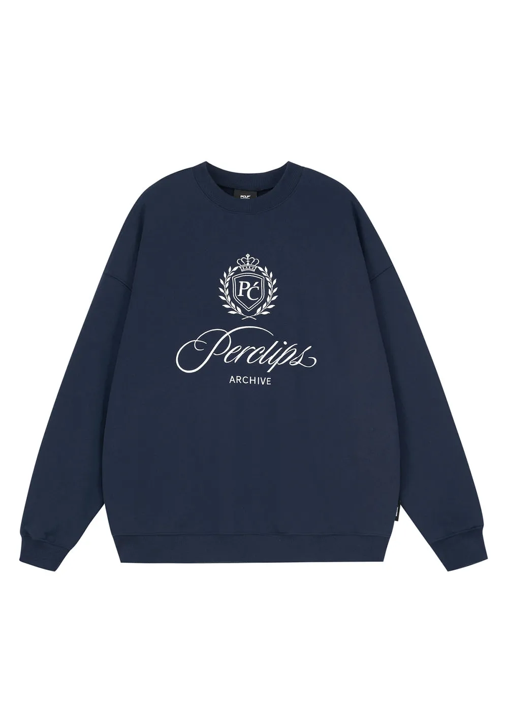 PCLP Vintage Floral Body Crew Neck Sweatshirt