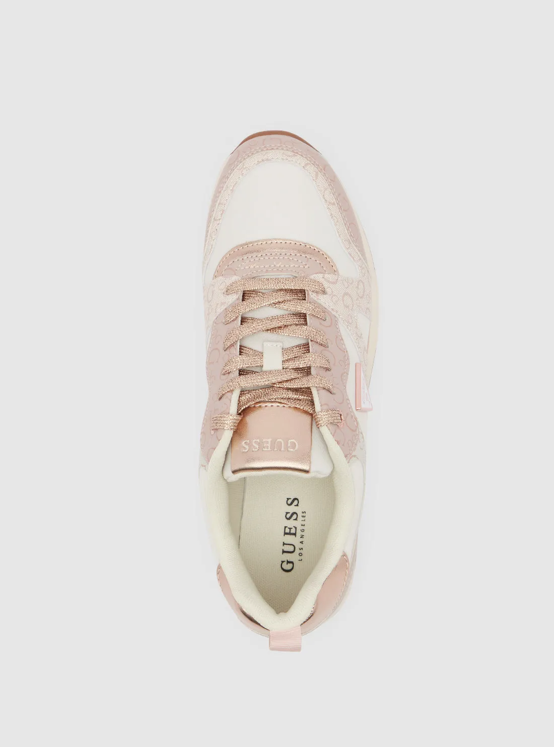 Pink Thanes Low-Top Sneakers
