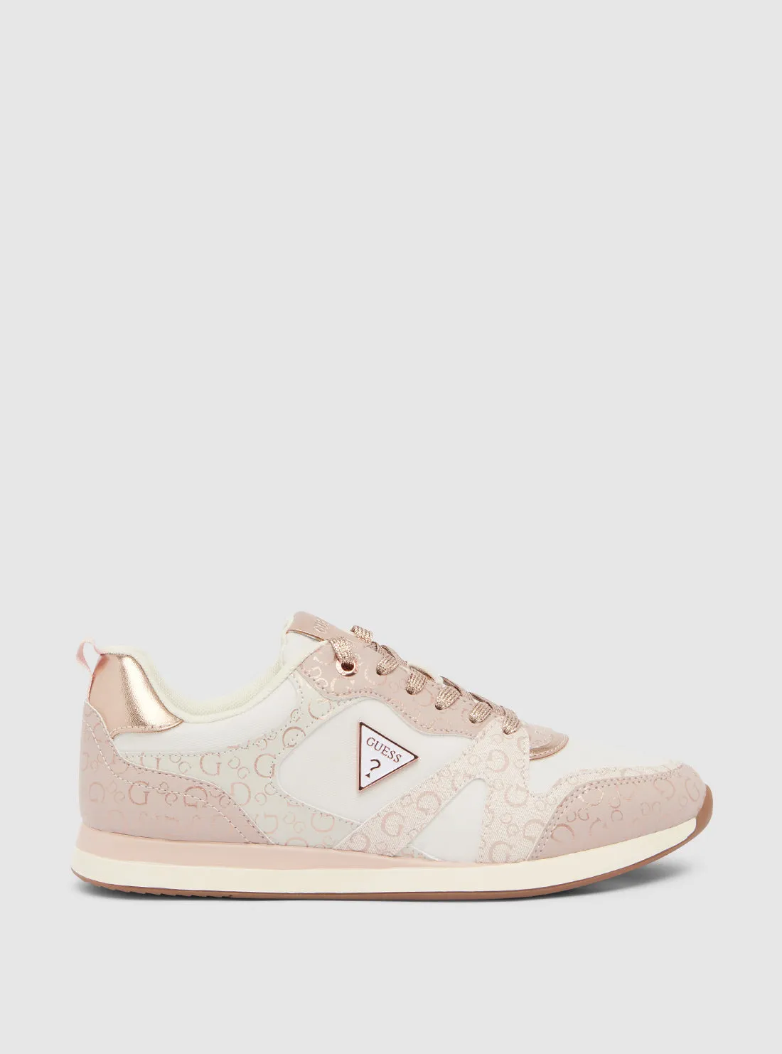 Pink Thanes Low-Top Sneakers