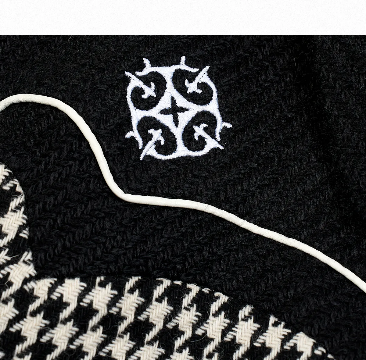 RAP STAR SERIES Houndstooth Tailored Jacket