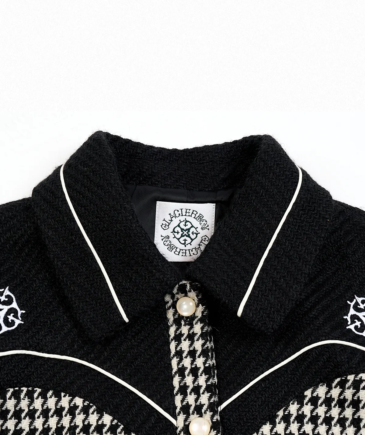 RAP STAR SERIES Houndstooth Tailored Jacket