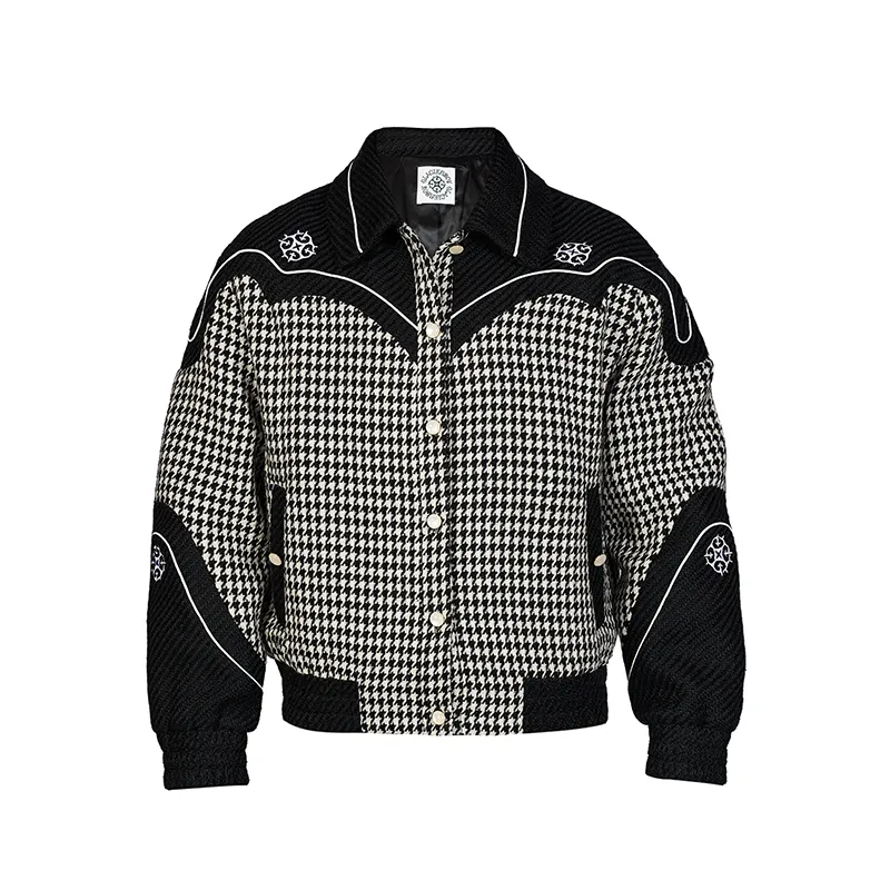 RAP STAR SERIES Houndstooth Tailored Jacket