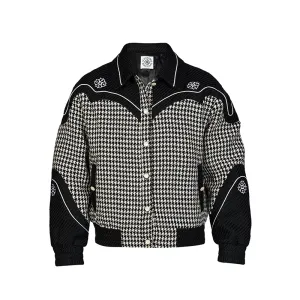 RAP STAR SERIES Houndstooth Tailored Jacket