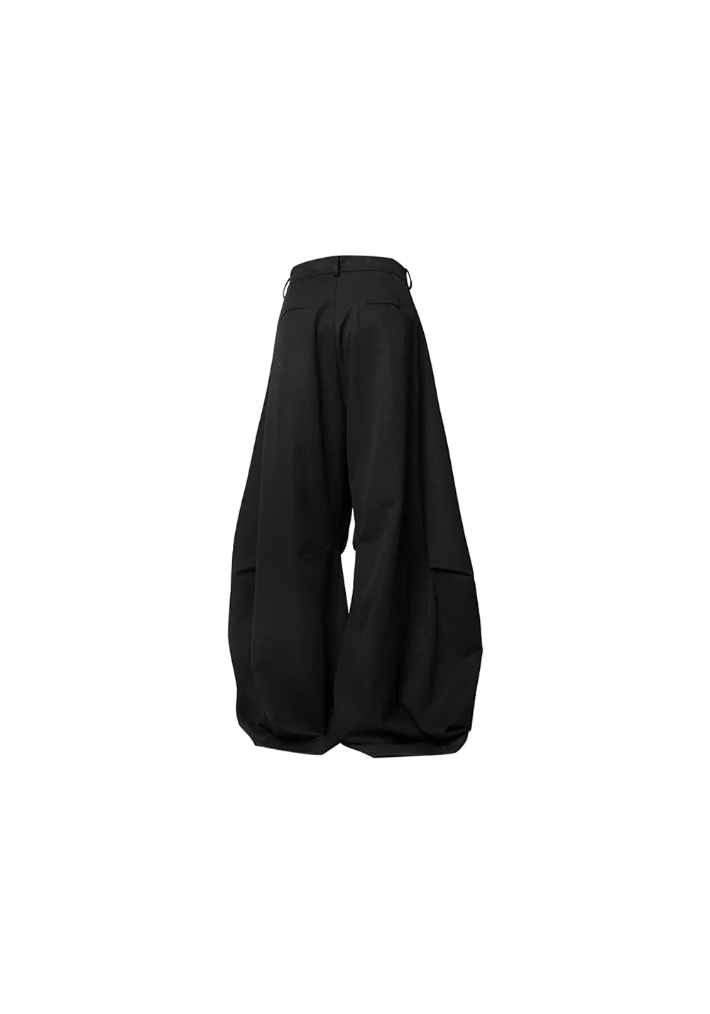 RELABEL Pleated And Draped Loose-Fitting Scimitar Suit Pants