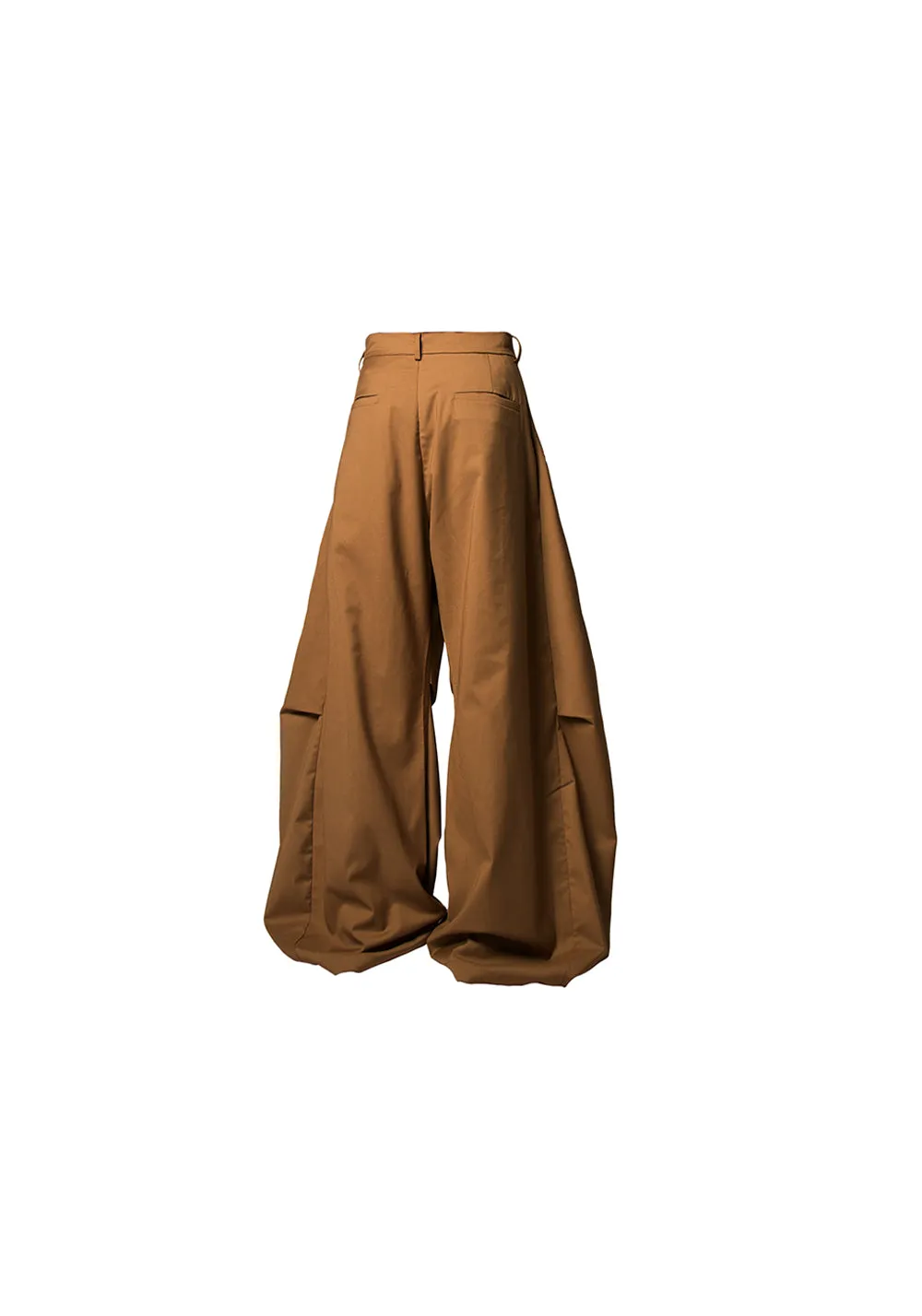 RELABEL Pleated And Draped Loose-Fitting Scimitar Suit Pants