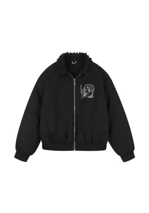 Reversible Plush Plane Jacket