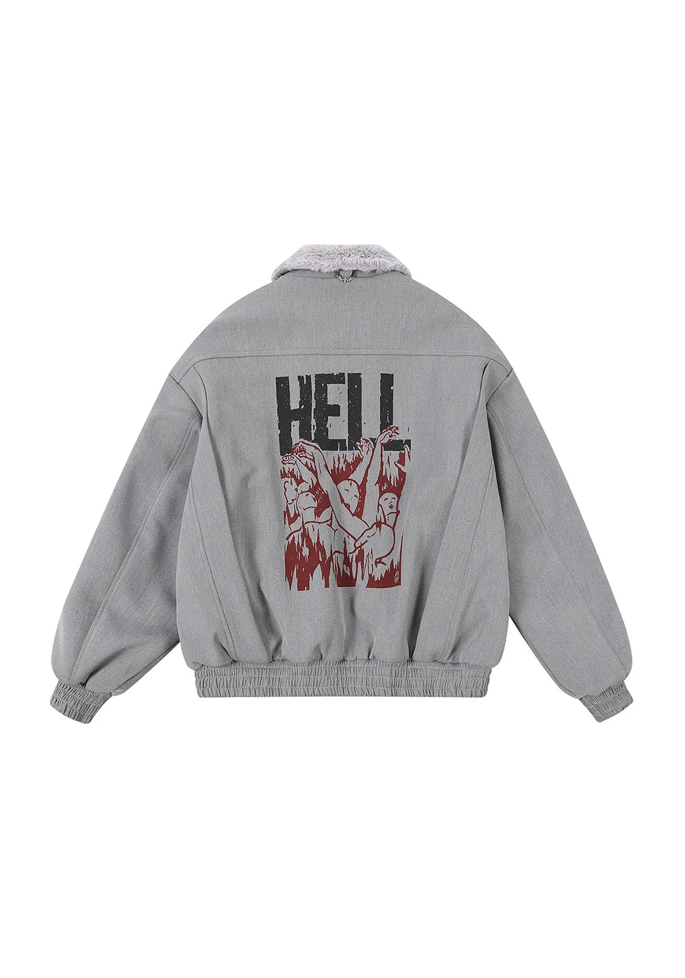 Reversible Plush Plane Jacket