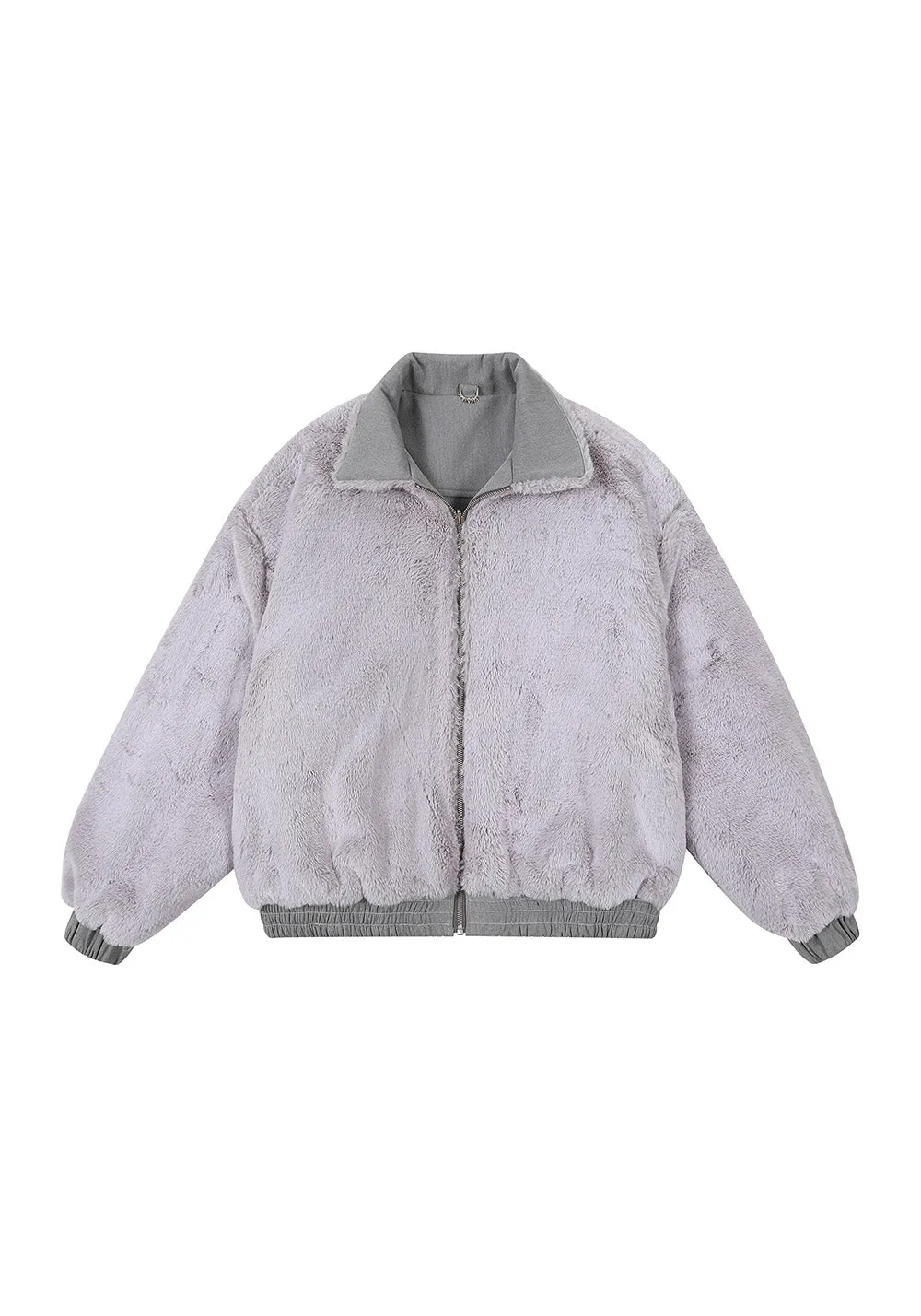 Reversible Plush Plane Jacket