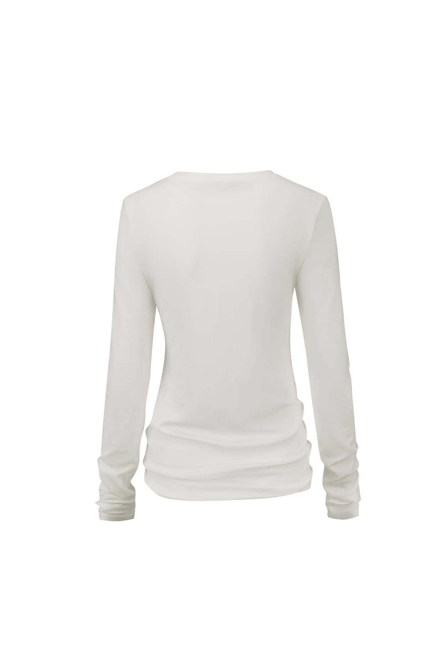 Rhinestone Long-sleeved T-shirt