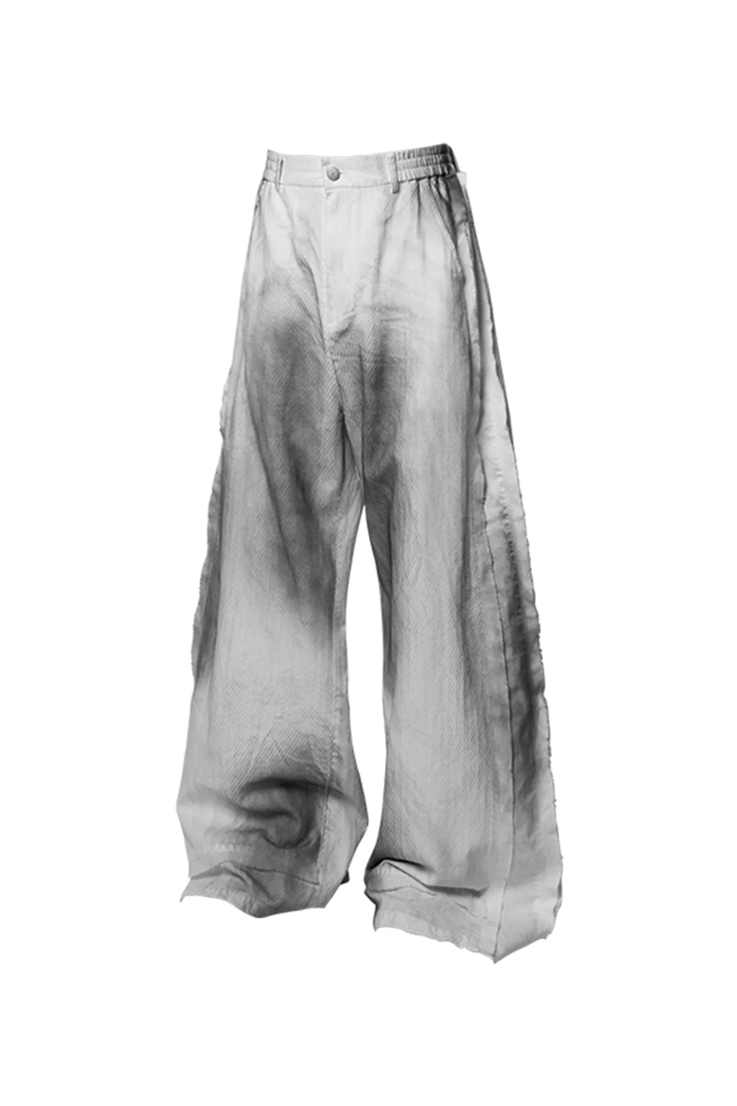 Ripped Washed Casual Pants
