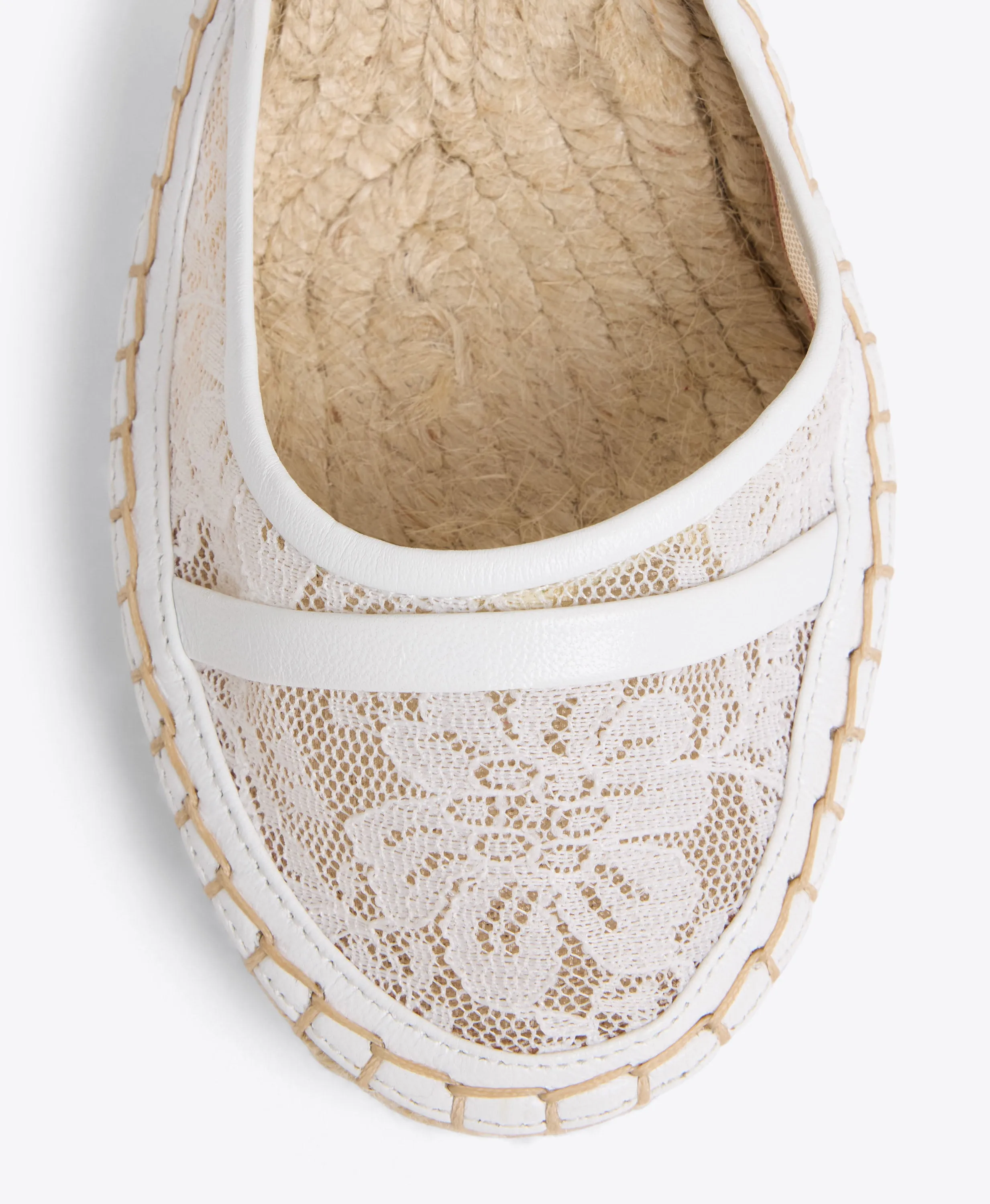Selen 70 White Lace Wedge