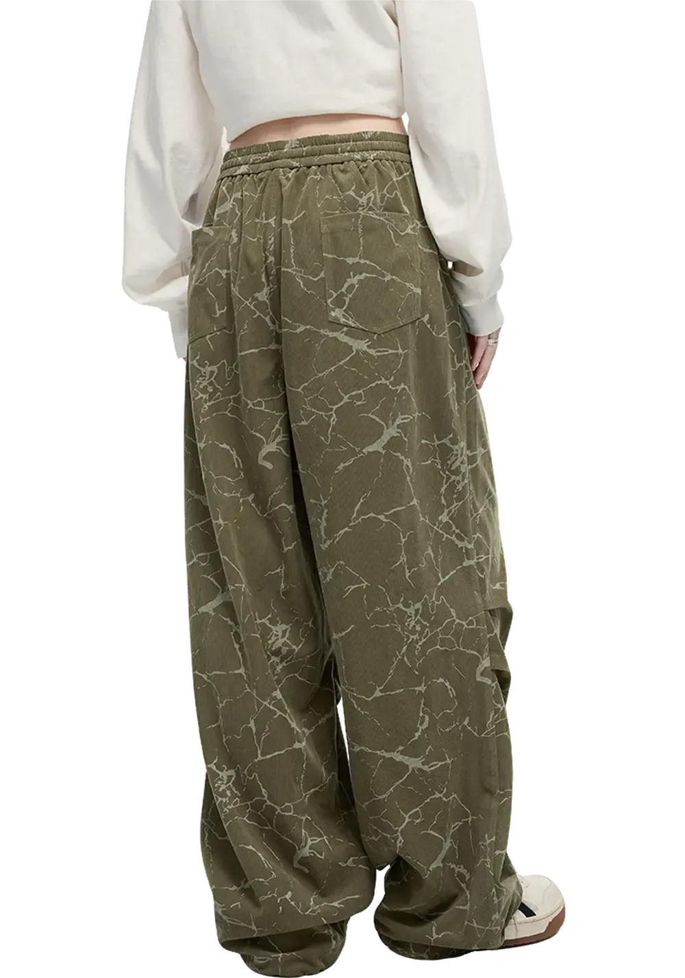 Shattered Textured Track Pants