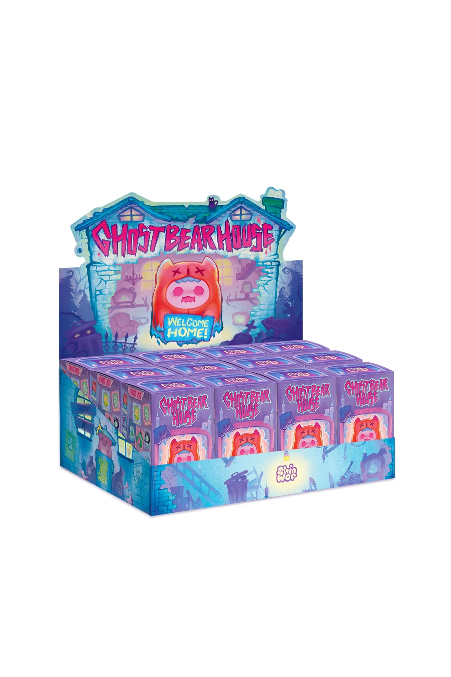 ShinWoo Ghost Bear House Series Blind Box