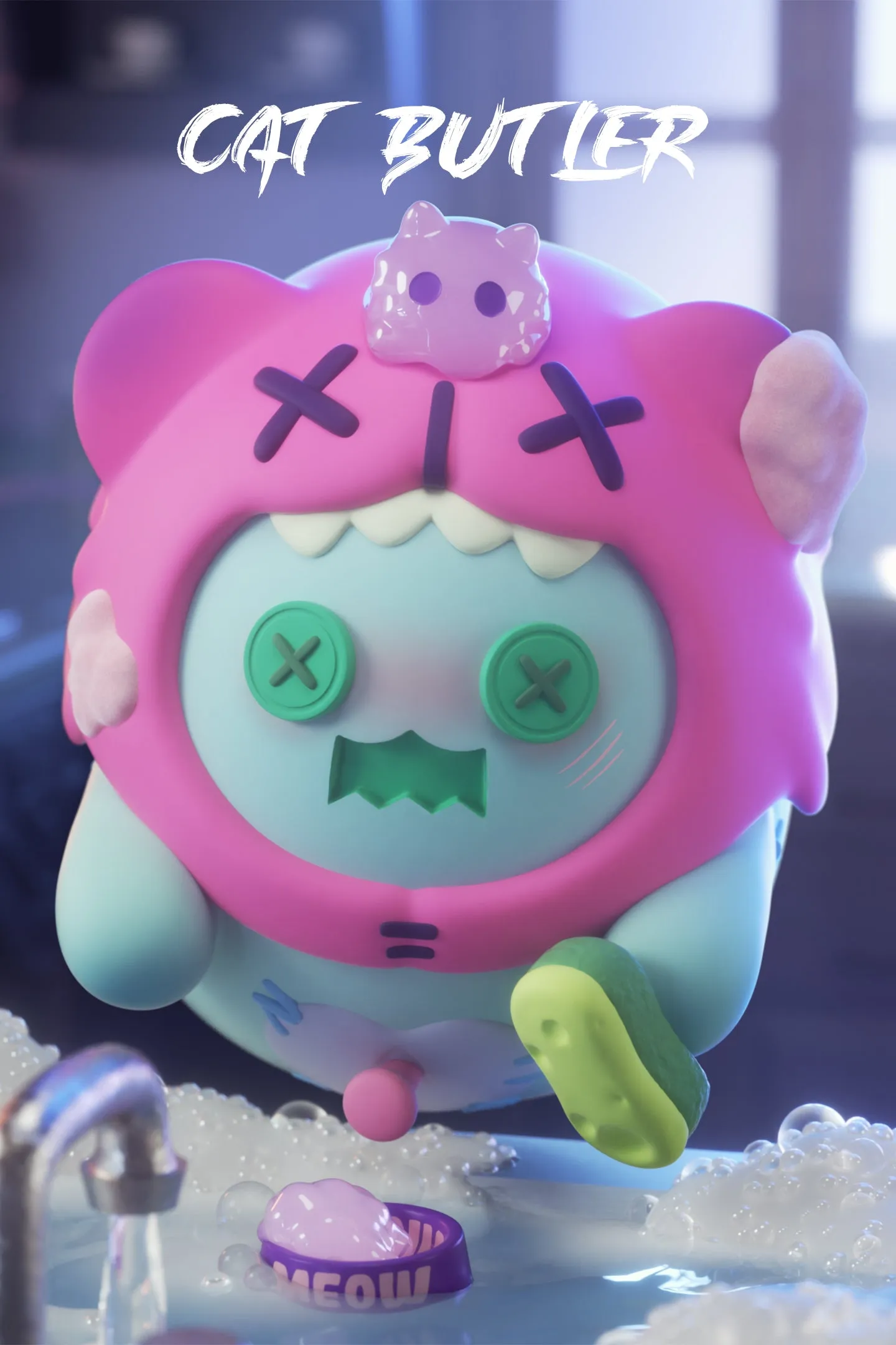 ShinWoo Ghost Bear House Series Blind Box